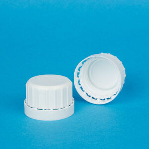 32MM TAMPER EVIDENT PLUG SEAL RIBBED CLOSURE