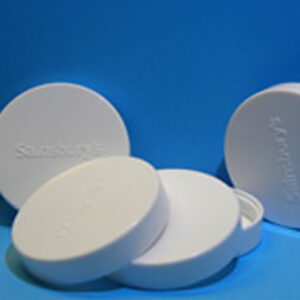 58MM SHALLOW EMBOSSED LID