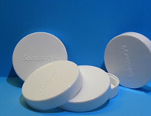 58MM SHALLOW EMBOSSED LID